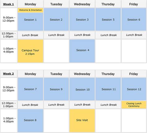 ucla schedule of classes